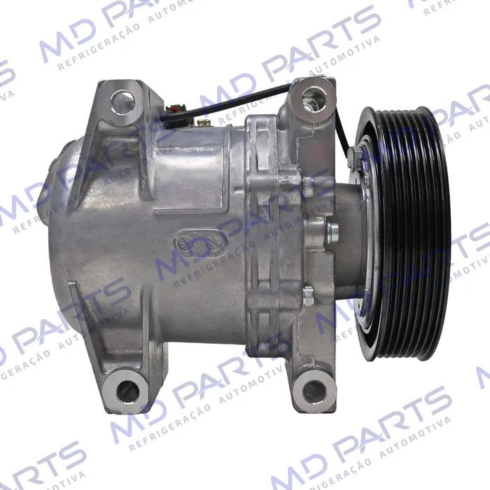 Compressor Modelo Calsonic Nissan Frontier Motor 2.5 2008 Até 2012 - 12 Volts Polia 7pk 137mm OEM: 92600EB40E — foto 4
