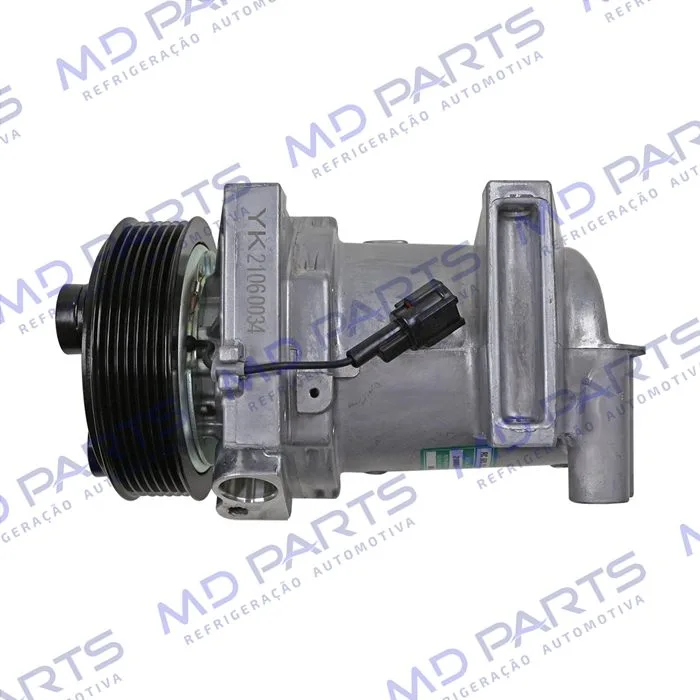 Compressor Modelo Calsonic Nissan Frontier Motor 2.5 2013> - 12 Volts Polia 7pk 110mm OEM: 92600KH70E — foto 8