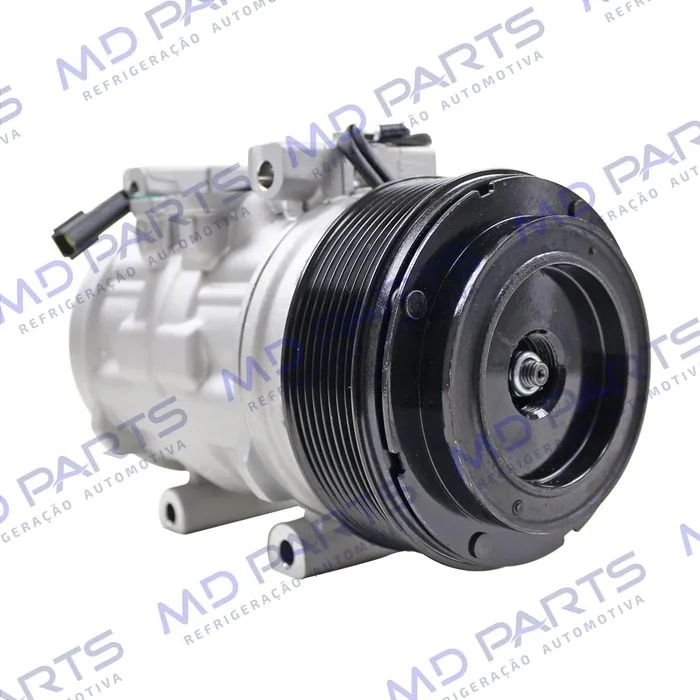 Compressor Modelo 10P15 Caminhão Mercedes Benz Accelo A815/ L98/ Volkswagen Constellation/ Titan 18310 R134a - 24 Volts Polia 8pk 120mm OEM: A9042300811/ 2R2820803C — foto 3