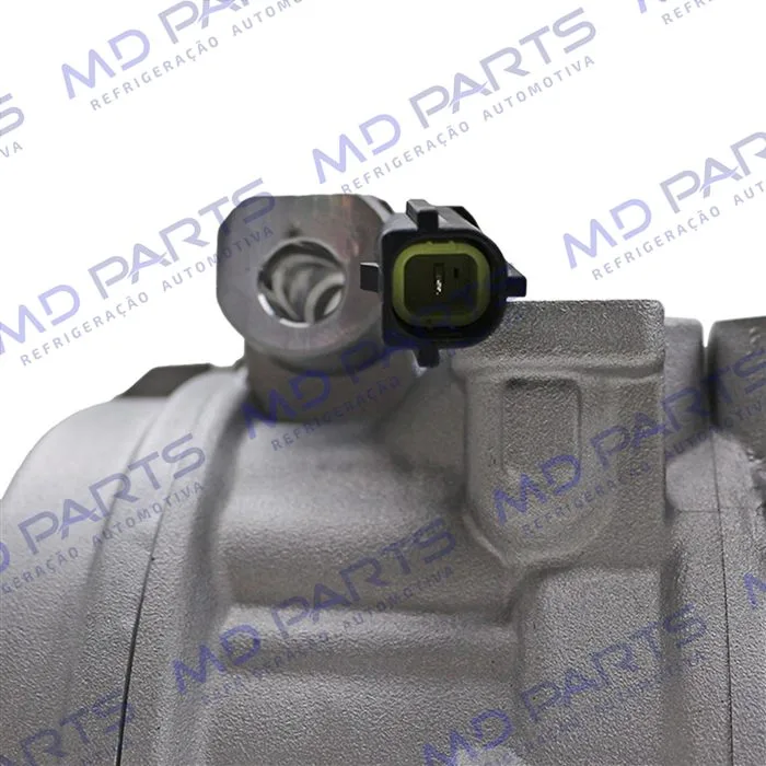 Compressor Modelo 10P15 Caminhão Mercedes Benz Accelo A815/ L98/ Volkswagen Constellation/ Titan 18310 R134a - 24 Volts Polia 8pk 120mm OEM: A9042300811/ 2R2820803C — foto 7