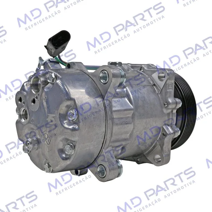 Compressor Modelo Zylinder SD7V16 R134a Volkswagen Golf 2000>/ Audi A3 - 12 Volts Polia 6pk 119mm — foto 6