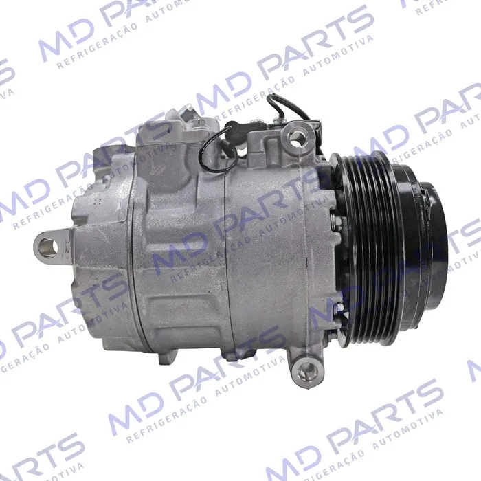 Compressor Modelo Denso 7SB16C Mercedes Benz R170SKL/ CLK430/ Sprinter/ W210/ W126/ W140 1993 Até 1996 - 12 Volts Polia 6pk 119mm — foto 4