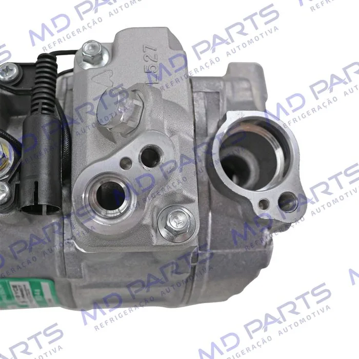 Compressor Modelo Denso 7SB16C Mercedes Benz R170SKL/ CLK430/ Sprinter/ W210/ W126/ W140 1993 Até 1996 - 12 Volts Polia 6pk 119mm — foto 7