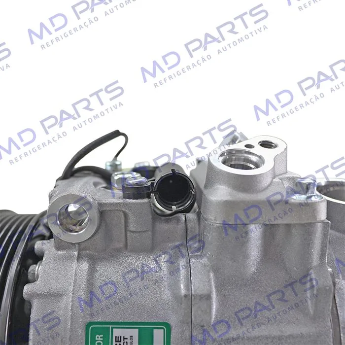 Compressor Modelo Denso 7SB16C Mercedes Benz R170SKL/ CLK430/ Sprinter/ W210/ W126/ W140 1993 Até 1996 - 12 Volts Polia 6pk 119mm — foto 8