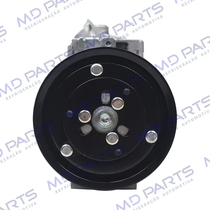 Compressor Modelo Denso 7SBU16C Caminhão Mercedes Benz Axor - 24 Volts Polia 9pk 135mm OEM: 4572300111/ A0002343711 — foto 3