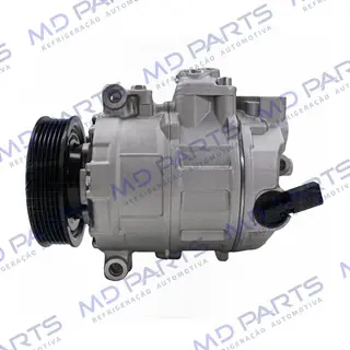 Compressor Modelo Denso 7SEU17C-ND1 Volkswagen Amarok Diesel - 12 Volts Polia 6pk 110mm OEM: 4471901350