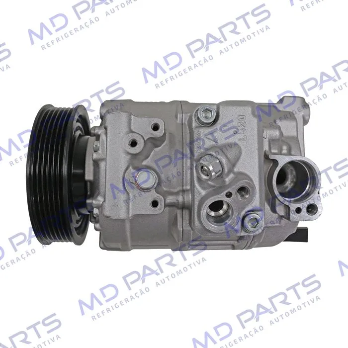Compressor Modelo Denso 7SEU17C-ND1 Volkswagen Amarok Diesel - 12 Volts Polia 6pk 110mm OEM: 4471901350 — foto 6