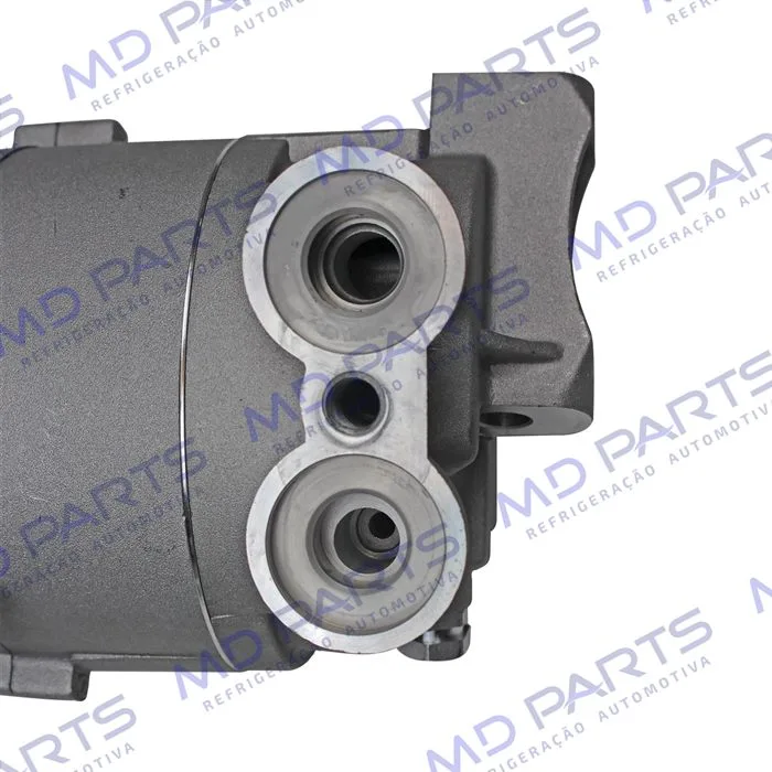 Compressor CVC 125cc Chevrolet S10 2000 Até 2011/ Blazer/ Troller 2.4/ 2.8 Gasolina / 2.8 Diesel 2000> - 12 Volts Polia 6pk 109mm OEM: 93381793/ 94763439/ 93298740 — foto 8