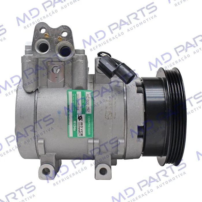 Compressor Modelo Halla HS15 Hyundai Tucson 2.0 - 12 Volts Polia 4pk 124mm — foto 5