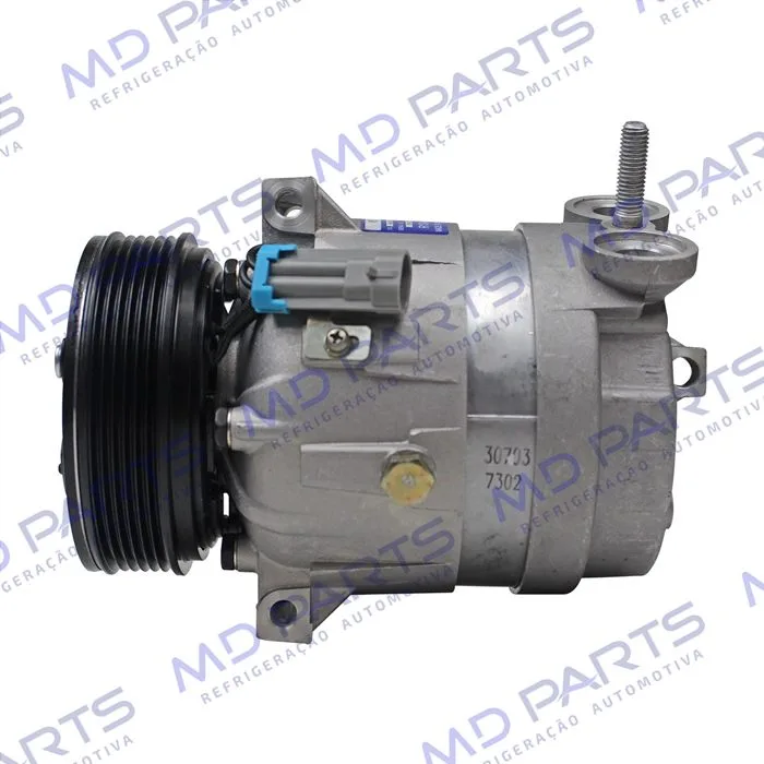 Compressor Harrison V5 Chevrolet Vectra 1997 Até 2002 R134a - 12 Volts Polia 6pk 120mm OEM: 1135324