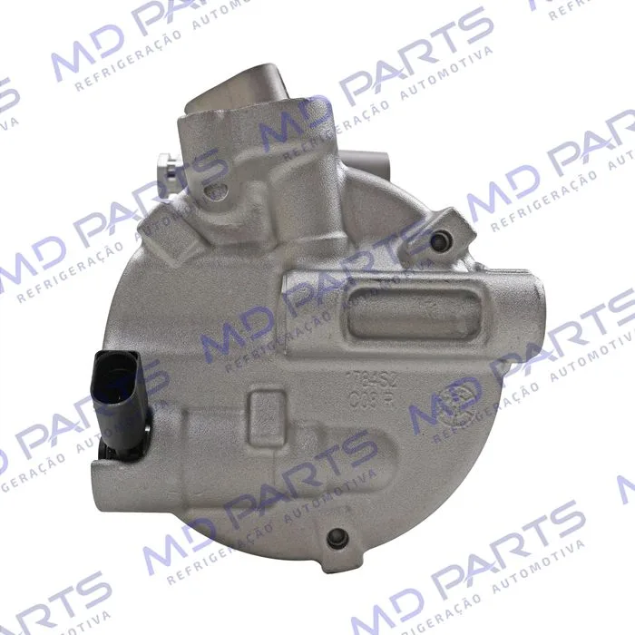 Compressor Volkswagen Jetta 2011>/ Passat/ Tiguan TSI Motor 2.0 Aspirado/ Audi A4/ Audi A3 Nova - Sentido Horário - 12 Volts Polia 6pk 112mm — foto 6