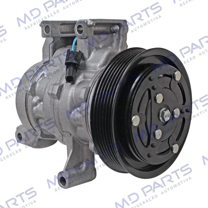 Compressor Modelo Denso Honda HRV 2015>/ Civic 1.8/2.0 2014 Até 2016 - 12 Volts Polia 6pk 125mm — foto 4