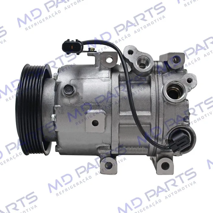 Compressor Hyundai Sonata 2.4 / Azera 3.0 2012> - 12 Volts Polia 6pk 118mm