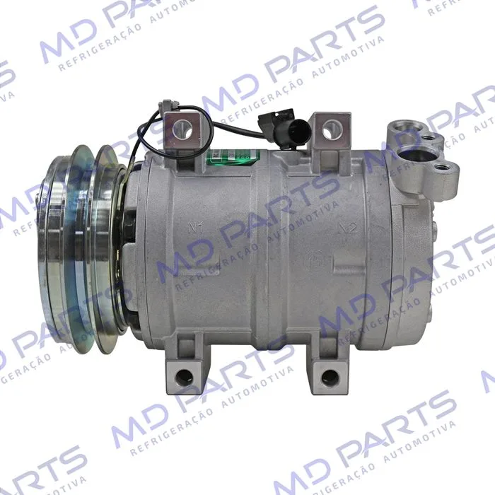 Compressor Zexel Pajero Dakar/ Mitsubishi L200 Triton Diesel 2006> - 12 Volts Polia Canal 1A 125mm OEM: MN123925