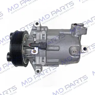 Compressor 10S11C Renault Fluence / Nissan March - 12 Volts Polia 7pk 108mm