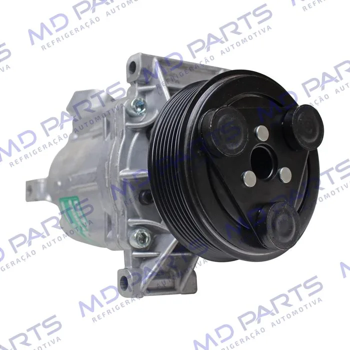 Compressor 10S11C Renault Fluence / Nissan March - 12 Volts Polia 7pk 108mm — foto 4