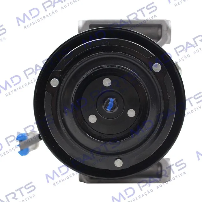 Compressor Modelo Delphi Fiat Uno Vivace/Way 2010>/ Siena/Palio/Strada 2010>/ Mobi 2016>/ Fiorino 1.4 2016> - 12 Volts Polia 5pk 119mm OEM: 51980391/ 52093153/ 52149819/ 52050384/ 52164151 — foto 3