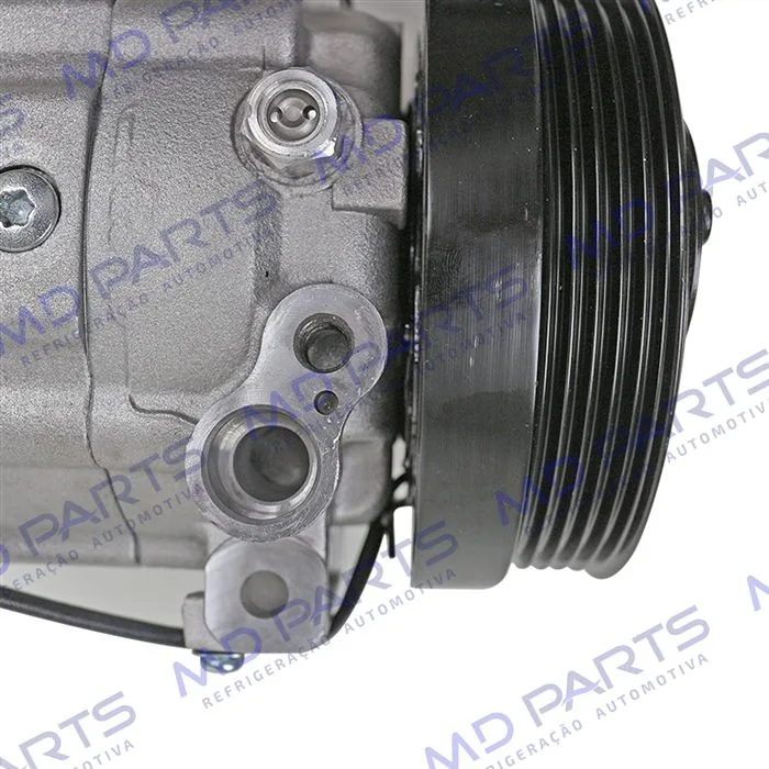 Compressor Modelo Valeo DKV-11G Mitsubishi TR4 - 12 Volts Polia 5pk 126mm OEM: MR315497 — foto 10