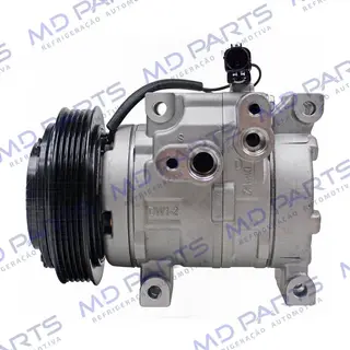 Compressor Hyundai HB20 1.0 - 12 Volts Polia 5pk 121mm OEM: 977011S000