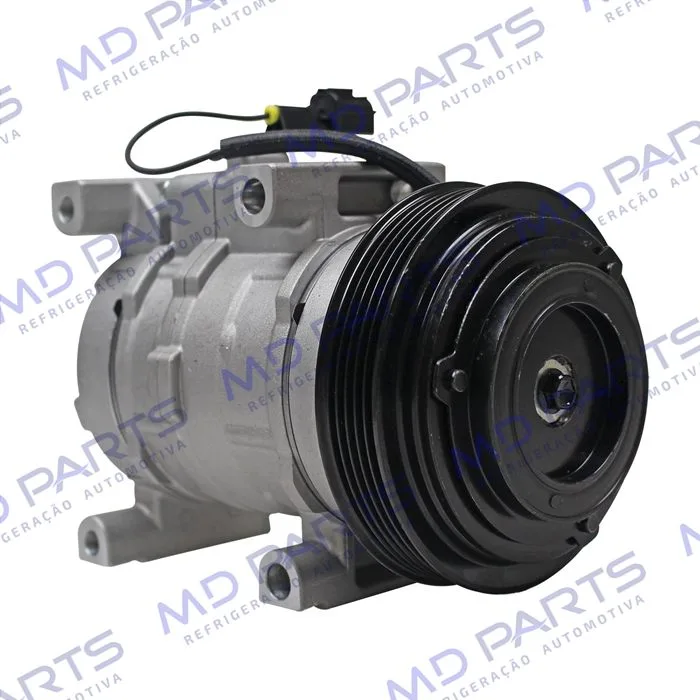 Compressor Hyundai HB20 1.0 - 12 Volts Polia 5pk 121mm OEM: 977011S000 — foto 4