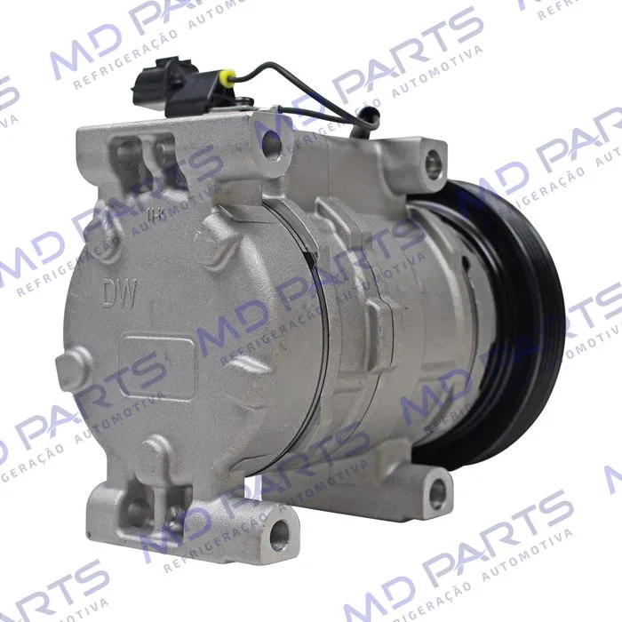 Compressor Hyundai HB20 1.0 - 12 Volts Polia 5pk 121mm OEM: 977011S000 — foto 6