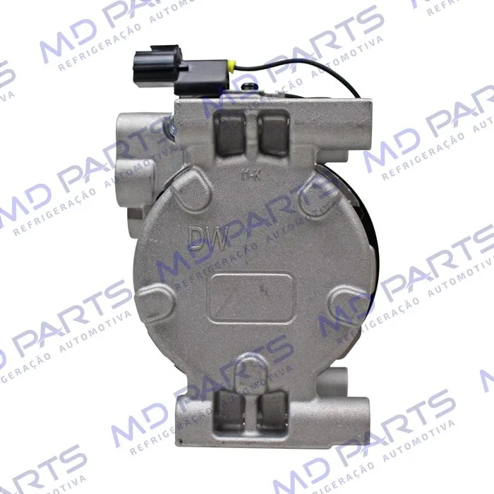 Compressor Hyundai HB20 1.0 - 12 Volts Polia 5pk 121mm OEM: 977011S000 — foto 7