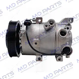 Compressor Hyundai i30 - 12 Volts Polia 6pk 129mm