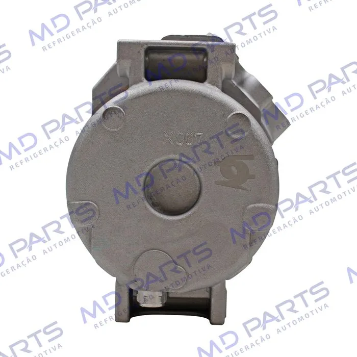 Compressor Modelo Denso 10S15 Toyota Hilux SW4 / SRV 2005> / Trator New Holland CNH Setembro 2009> Sem Embreagem — foto 7