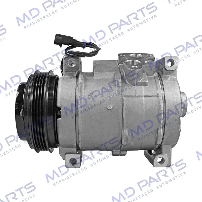 Compressor Modelo Denso 10S17C Caminhão Iveco Daily 2013> - 12 Volts Polia 4pk 110mm OEM: 5801362246
