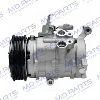 Compressor 10SR13C Toyota Etios - 12 Volts Polia 7pk 110mm