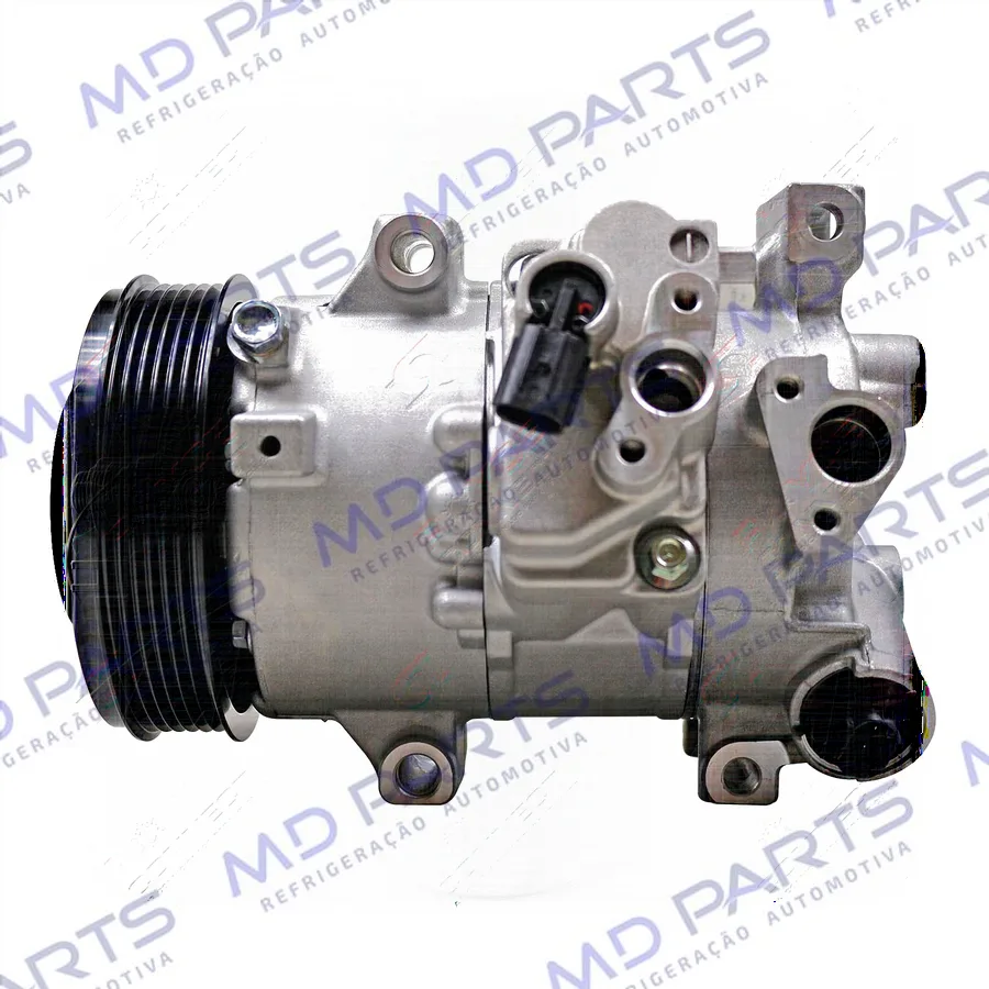 Compressor 6SES14C Toyota Corolla Motor 1.8/2.0 2013> - 12 Volts Polia 6pk 125mm