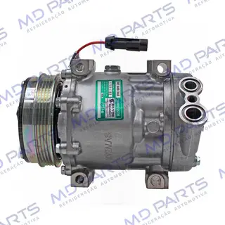Compressor SD7V16 Fiat Ducato Multijet - 12 Volts Polia 4pk 115mm