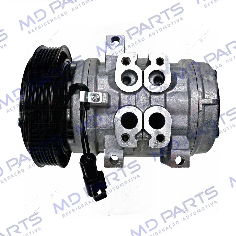 Compressor Modelo Denso Ford Ka / Fiesta 1.0/1.6 2007 Até 2013 - 12 Volts Polia 6pk 135mm OEM: BC44717003039C