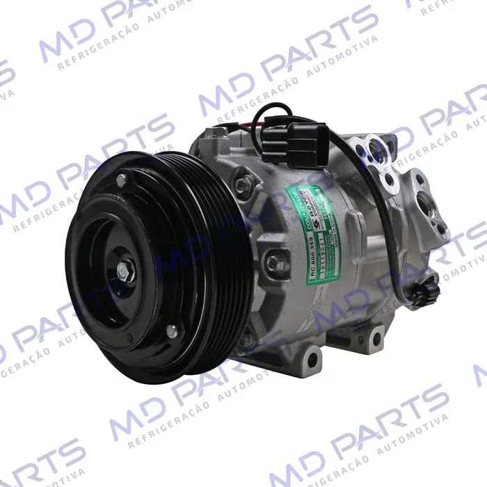 Compressor Kia Sportage 2010 Até 2013 / Hyundai IX35 Gasolina 2010 Até 2013 - 12 Volts Polia 6pk 120mm — foto 2