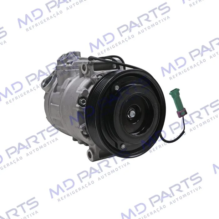 Compressor Modelo Denso 7SDU16C Volkswagen Gol G3 AB9 Variável - 12 Volts Polia 6pk 119mm — foto 4
