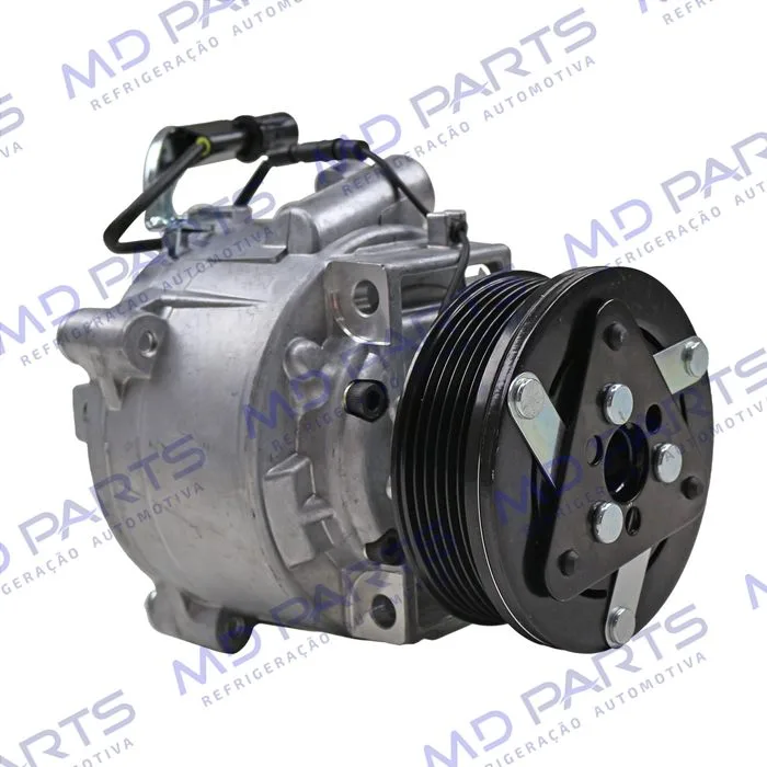 Compressor Modelo Sanden Mitsubishi ASX/ Outlander 2008>/ Lancer 2012>/ Eclipse Cross - 12 Volts Polia 6pk 99mm OEM: 7813A801 — foto 3