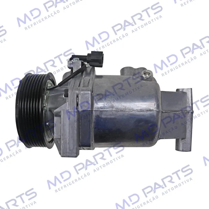 Compressor 10S11C Nissan Versa - 12 Volts Polia 7pk 116mm — foto 8