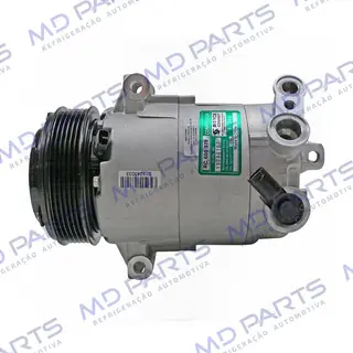 Compressor CVC Fiat Toro 2016>/ Jeep Renegade 1.8/2.0/ Compass Diesel 2016>/ RAM Rampage LARAMIE 2.0T Diesel - 12 Volts Polia 6pk 114mm OEM: 52094150/ 51961724