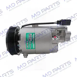 Compressor Modelo Delphi CVC 10062 Volkswagen Golf / Audi A3 1.6 135cc - 12 Volts Polia 6pk 115mm OEM: 1JE820803