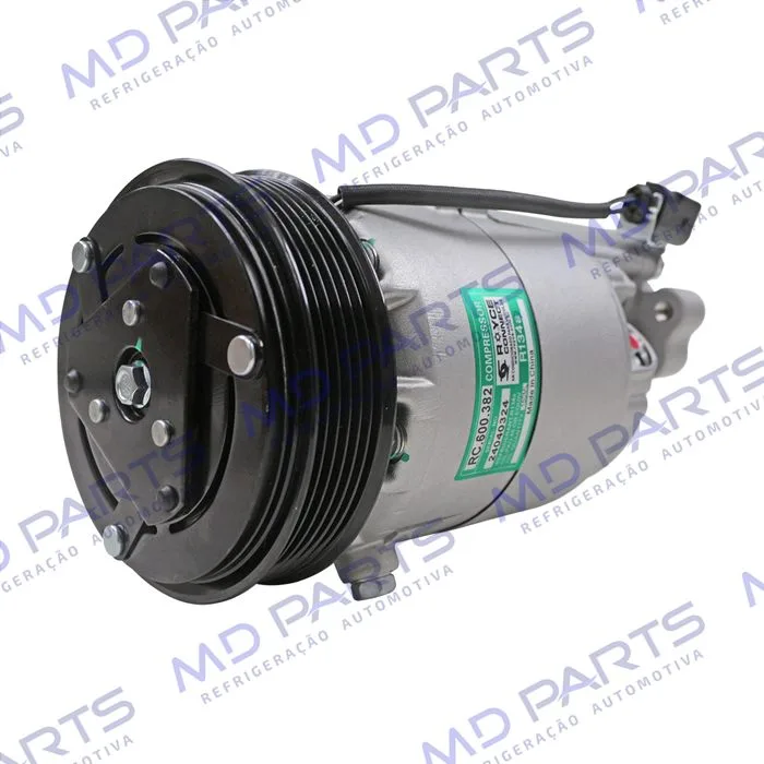 Compressor Modelo Delphi CVC 10063 Volkswagen Golf/ Audi A3 1.8/ 2.0 135cc - 12 Volts Polia 6pk 115mm — foto 2