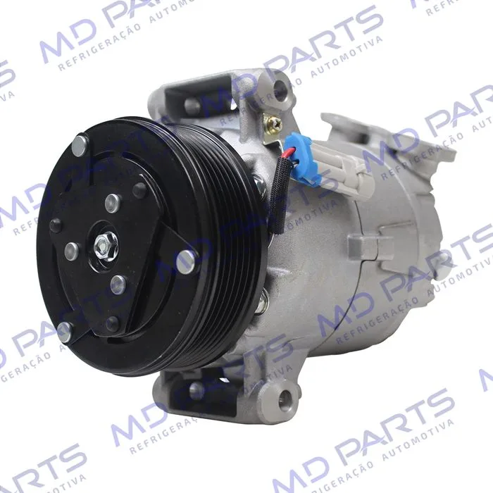 Compressor Modelo Delphi CVC 20021 Chevrolet Vectra 2002 Até 2006 Opcional 1996 Até 2001 125cc - 12 Volts Polia 6pk 109mm OEM: 93381629 — foto 2