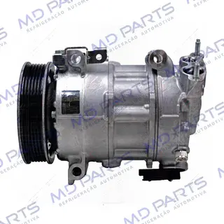 Compressor Denso Peugeot 308/ 408/ 2008/ 3008/ Citroën C4 Lounge / Citroën DS5 - 12 Volts Polia 6pk 123mm
