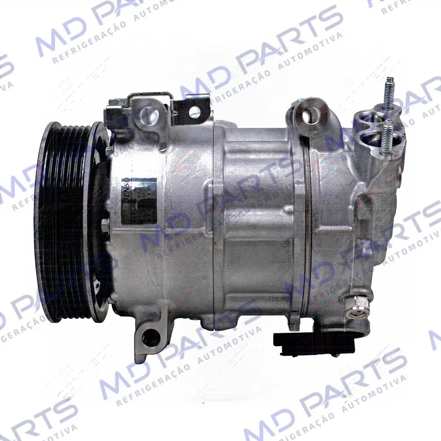 Compressor Denso Peugeot 308/ 408/ 2008/ 3008/ Citroën C4 Lounge / Citroën DS5 - 12 Volts Polia 6pk 123mm
