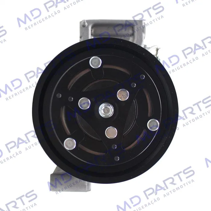 Compressor Modelo Denso Honda Civic Motor 1.8/2.0 2009 Até 2014 - 12 Volts Polia 6pk 120mm — foto 3