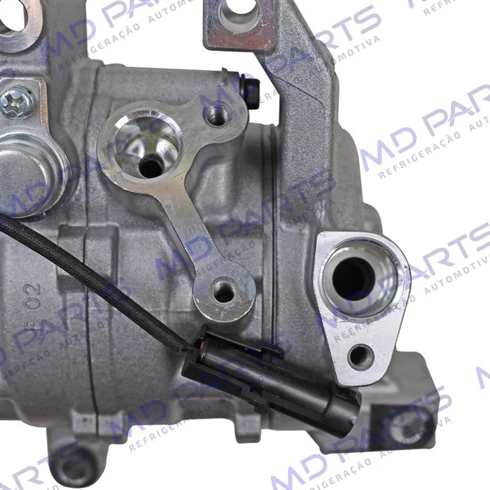 Compressor Modelo Denso Honda Civic Motor 1.8/2.0 2009 Até 2014 - 12 Volts Polia 6pk 120mm — foto 8