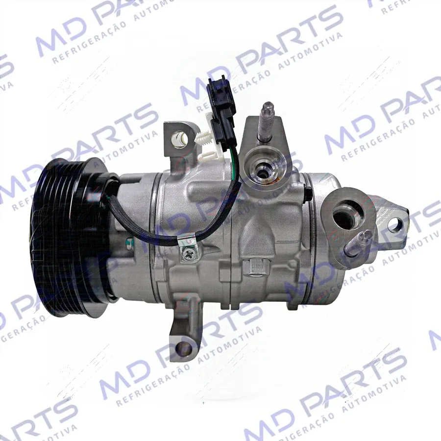 Compressor Ford Ka Motor 1.0 3 Cilindros 2015> - 12 Volts Polia 6pk OEM: H6BH-19D629-CB