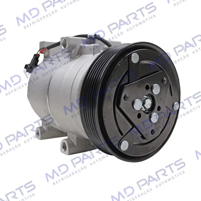 Compressor Modelo FOMOCO Ford Fiesta 1.0/1.6 2008 Até 2014/ EcoSport 1.6 2008 Até 2012 - 12 Volts Polia 6pk 120mm OEM: AE8319D629-AD — foto 4
