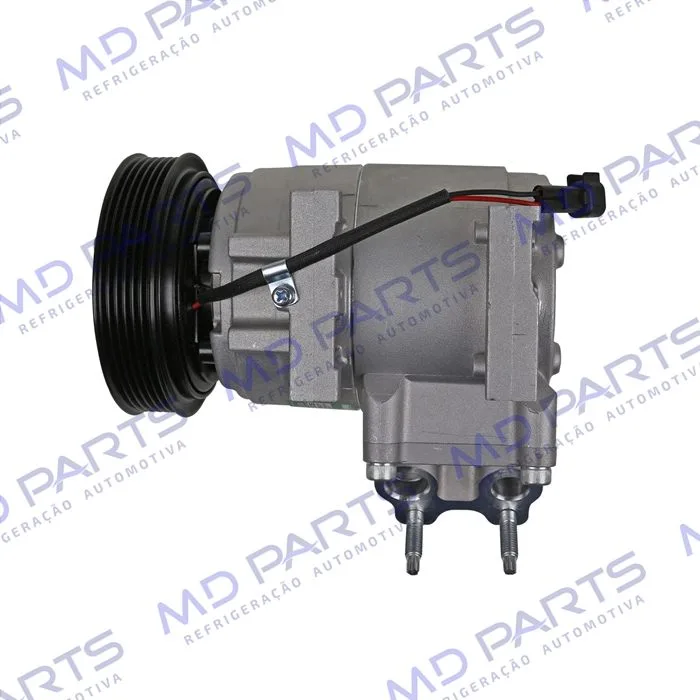 Compressor Modelo FOMOCO Ford Fiesta 1.0/1.6 2008 Até 2014/ EcoSport 1.6 2008 Até 2012 - 12 Volts Polia 6pk 120mm OEM: AE8319D629-AD — foto 8