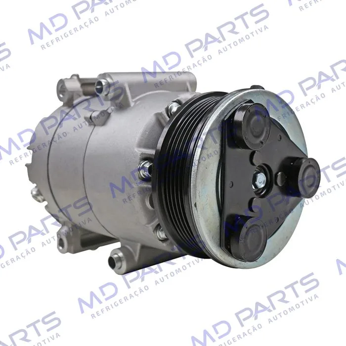Compressor Ford Fiesta 1.5/ 1.6 2013 Até 2017 / EcoSport 1.6 Sigma 2013 Até 2017 - 12 Volts Polia 6pk 108mm OEM: AV11-19D629-BB / AV11-19D629-BC — foto 4