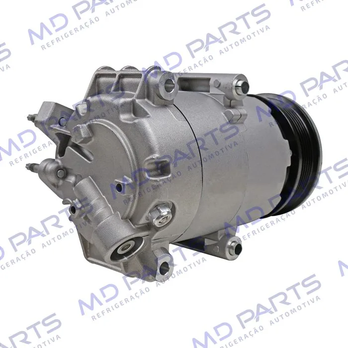 Compressor Ford Fiesta 1.5/ 1.6 2013 Até 2017 / EcoSport 1.6 Sigma 2013 Até 2017 - 12 Volts Polia 6pk 108mm OEM: AV11-19D629-BB / AV11-19D629-BC — foto 6